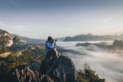 武功山攻略，探秘自然之巔的絕美風光，武功山攻略，探秘自然之巔的絕美風光之旅