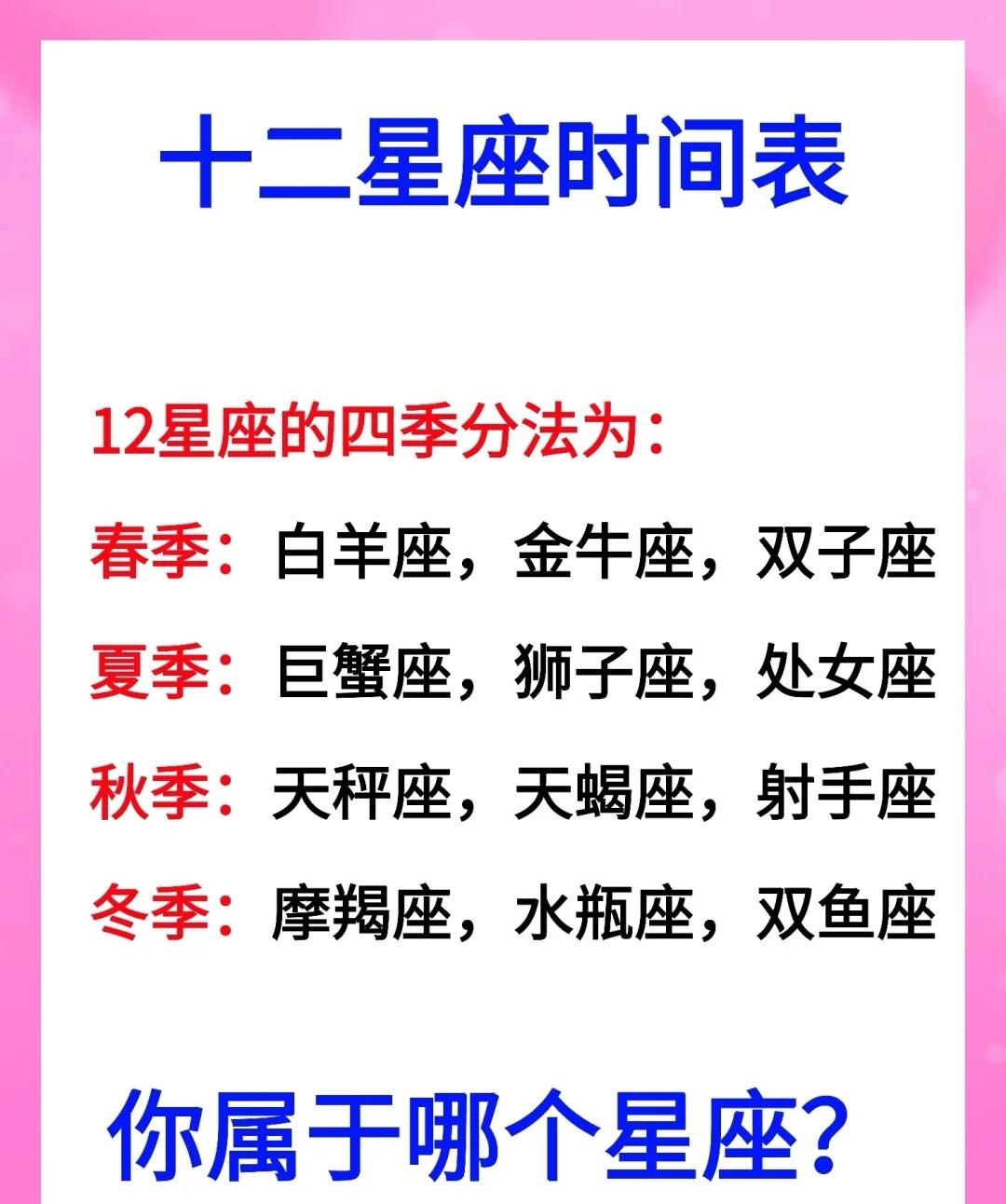 星座運(yùn)勢搜索(星座運(yùn)勢查詢每日更新查詢)
